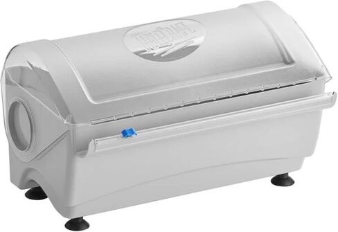 Tablecraft Film Wrapper Film Dispenser, Kenkut Single Roll of Plastic Food Cling Wrap and Aluminum Foil Holder, Slide Cutter, Heavy Duty Foodservice Restaurant Kitchen,White in Saudi Arabia