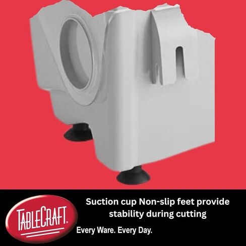 Tablecraft Film Wrapper Film Dispenser, Kenkut Single Roll of Plastic Food Cling Wrap and Aluminum Foil Holder, Slide Cutter, Heavy Duty Foodservice Restaurant Kitchen,White in Saudi Arabia