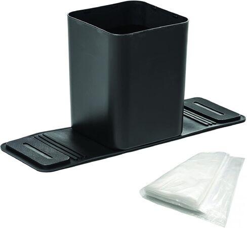 meistar Car Trash Can Bin with Bags for Back Seat. Leak Proof Car Organizer. Auto Garbage Basket for Vehicles, SUV and Trucks in Saudi Arabia