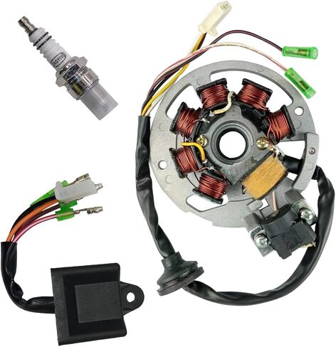 Magneto Stator with Ignition CDI Box for Polaris Scrambler 50 90 2001-2003 for Polaris Sportsman 90 2001-2006 for Predator 50 90 2003-2006 for ETON 50 90 650234 in Kuwait