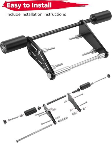 KEMIMOTO Frame Sliders Compatible with Grom 2022 2023 2024 Crash Protection for 2022+ Grom Not Cut Frame Sliders Kit with Black Slider Caps in Saudi Arabia