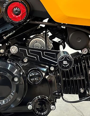 KEMIMOTO Frame Sliders Compatible with Grom 2022 2023 2024 Crash Protection for 2022+ Grom Not Cut Frame Sliders Kit with Black Slider Caps in Saudi Arabia