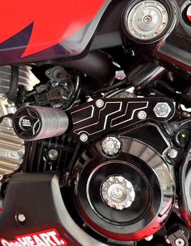 KEMIMOTO Frame Sliders Compatible with Grom 2022 2023 2024 Crash Protection for 2022+ Grom Not Cut Frame Sliders Kit with Black Slider Caps in Saudi Arabia