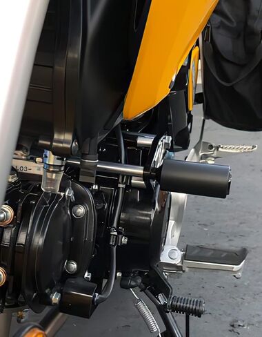 KEMIMOTO Frame Sliders Compatible with Grom 2022 2023 2024 Crash Protection for 2022+ Grom Not Cut Frame Sliders Kit with Black Slider Caps in Saudi Arabia