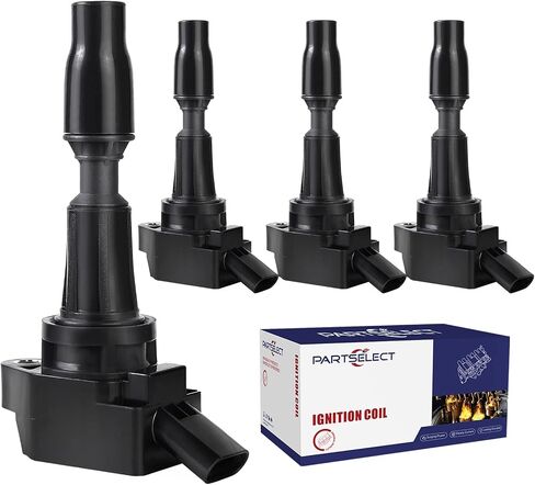 4 قطعة حزمة ملف الإشعال UF-802 12635672 12670053 5C2095 لاستبدال تشيفي كروز إكوينوكس ماليبو فولت جي إم سي تيرين بويك إنكور 1.4L 1.5L 1.6L أصفر in Kuwait