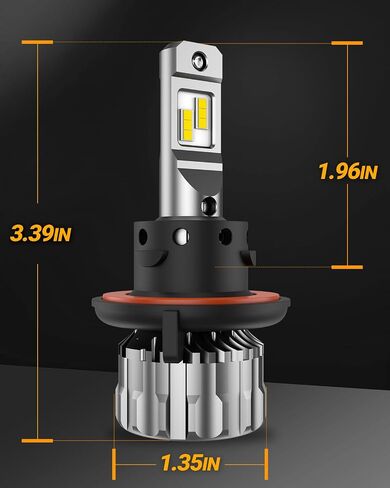 مجموعة مصابيح LED SEALIGHT H11/H9/H8 9005/HB3، 44000 لومن 600% سطوع 6500K أبيض بارد، H11 Lo Beam 9005 Hi Beam Bulb، Plug-N-Play H11 9005 استبدال هالوجين ضوء الضباب مع مروحة تبريد، حزمة من 4 in Kuwait