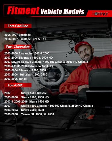 مفتاح دفع عجلة الدفع الرباعي لـ: -Chevy Avalanche Silverado 1500 2500HD Classic لـ: -GMC Sierra Yukon XL 2003-2007، 4x4 Switch لـ: -Cadillac Escalade OE # 19259313، 15136039، 15164520، 901-072 in Saudi Arabia
