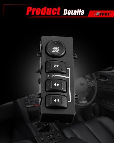مفتاح دفع عجلة الدفع الرباعي لـ: -Chevy Avalanche Silverado 1500 2500HD Classic لـ: -GMC Sierra Yukon XL 2003-2007، 4x4 Switch لـ: -Cadillac Escalade OE # 19259313، 15136039، 15164520، 901-072 in Saudi Arabia