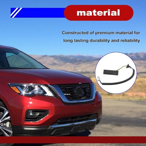 مفتاح إطلاق مفتوح لصندوق الأمتعة الخلفي متوافق مع Nissan Pathfinder S SL SV 2016-2020 Platinum Hybrid 2014-2015، زر فتحة صندوق السيارة ومزلاج غطاء الباب الخلفي 25380-3JA0A in Kuwait