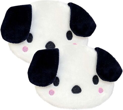 Kids Dog Coin Purse, Small Cute Kawaii Plush Change Pouch with Zipper for Little Girls Boys 2Pcs in Saudi Arabia