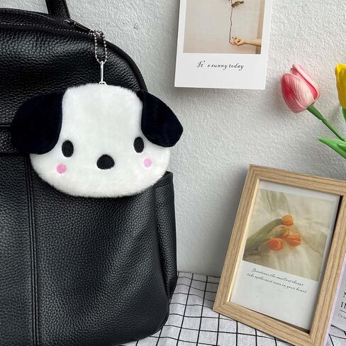 Kids Dog Coin Purse, Small Cute Kawaii Plush Change Pouch with Zipper for Little Girls Boys 2Pcs in Saudi Arabia