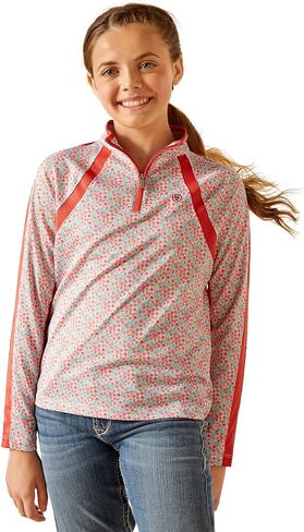 Ariat Boys' Sunstopper 3.0 1/4 Zip Baselayer in Saudi Arabia