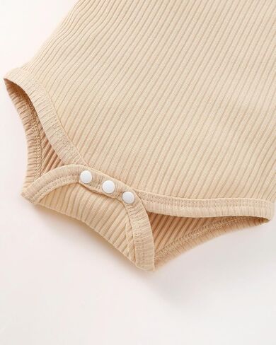 SODLON Newborn Baby Girl Clothes Dresses Outfits Gifts Romper Top Overalls Dress Suspender Skirt Sets for Infant Girls in Saudi Arabia