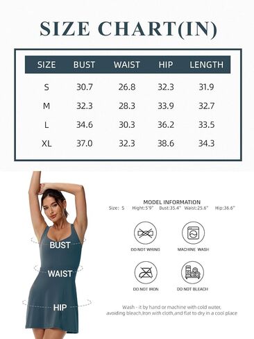 Wenlia Womens Sweetheart Neckline Tennis Dress Sleeveless Athletic Dress with Built in Shorts Cute Golf Dresses with Pockets in Saudi Arabia