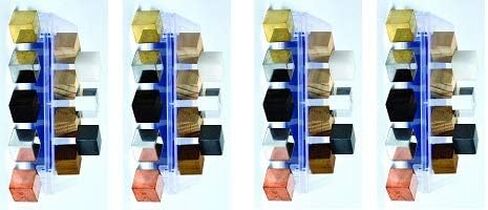 United Scientific™ DCSET12 Density Cube Set of 12 in Plastic Storage Box in Saudi Arabia