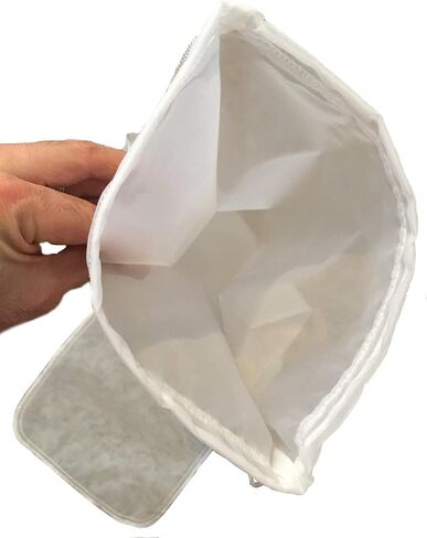 Column Extraction Filter Bag Sock - 90 Micron 100% Food Grade Nylon Mesh Filter - 10x 4 Inch or 6 Inch Diameter Material Bags - Multiple Length Options With Drawstring Closure (6" x 30") in Kuwait