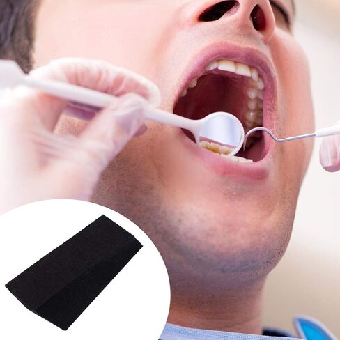 EXCEART ورقة مفصلية مزدوجة الجوانب ورقة الإطباق طب الأسنان مختبر ورقة شرائط طبيب الأسنان تبييض الملحقات للنساء الرجال in Saudi Arabia
