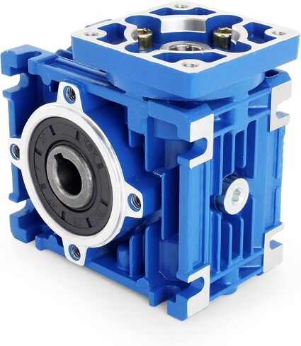 CNCTOPBAOS NMRV030 نسبة سرعة مخفض التروس الدودية 40:1 RV30 NMRV-030 مخفض سرعة علبة التروس الدودية نوع مربع لمحرك Nema23 السائر/محرك مؤازر NMRV30 تجويف الإخراج/فتحة 14 مم عمود in Saudi Arabia