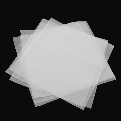 200pcs Weighing Paper Sheet Double-Sided Smooth Non-Absorbing Translucent Glossy Paper 60mm x 60mm in Saudi Arabia