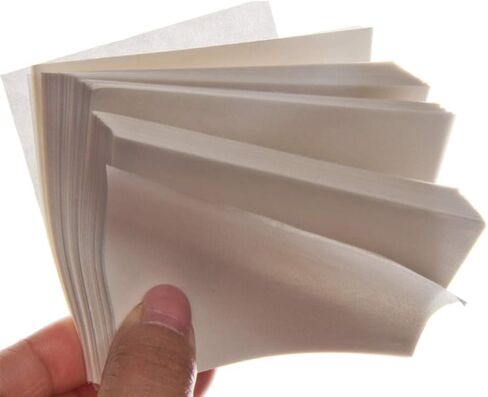 Weighing Paper 500pcs, 3.5 x 3.5 Inches Laboratory Sample Weighing Paper, Non-Stick Non-Absorbing, High-Gloss for Scale Measurement Samples Transfer in Saudi Arabia