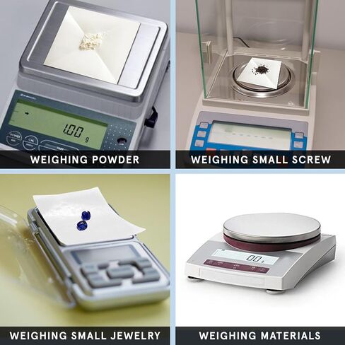 6x6 Cellulose Weighing Paper 500 Pcs| Non-Stick Non-Absorbent Nitrogen-Free Gloss Paper Sheets for Scale Measurement Samples Transfer Laboratory Sample Weighing Paper in Saudi Arabia