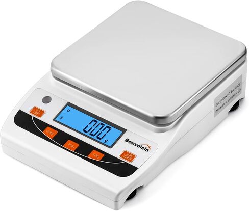 Bonvoisin Lab Scale 3000g x 0.01g High Precision Laboratory Scientific Scale 0.01 Gram Accuracy Electronic Analytical Balance Digital Kitchen Jewelry Counting Scale in Saudi Arabia