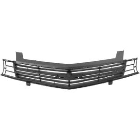 IKON MOTORSPORTS, Front Upper Grille Compatible with 2010-2013 Chevy Camaro, ZL1 Style Unpainted Black PP Front Upper Radiator Mesh Grill Bodykits Replacement in Saudi Arabia