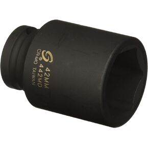 SUNEX TOOLS 442MD 3/4" Drive Deep 6 Point Metric Impact Socket 42mm in Saudi Arabia