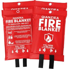 Emergency Fire Blanket,4 Pack,40"x40" Fire Blankets for Home and Kitchen in Saudi Arabia