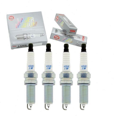 4 PC NGK Laser Iridium Spark Plugs متوافقة مع KIA Optima 2.4L L4 2016-2020 in Saudi Arabia
