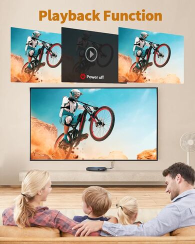 Arafuna DVD Players for TV, Mini DVD Player HDMI with Remote Control and RCA Cord, 1080P HD Region Free DVD Players Compatible with USB/TF Card, Small Compact CD/DVD Player for Home Support PAL/NTSC in Saudi Arabia