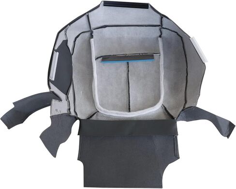 NLQR Driver and Passenger Side Bottom & Top Back Replacement Seat Covers Cloth Steel Gary Compatible with Ford F150 2011 2012 2013 2014 in Saudi Arabia
