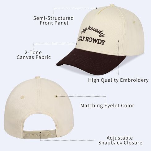 كبير الحجم XXL Trucker HAT 2 Tone Vintage Capball Cap Canvas Snapback Capts Trendy Caps للرجال والنساء برؤوس كبيرة in Kuwait