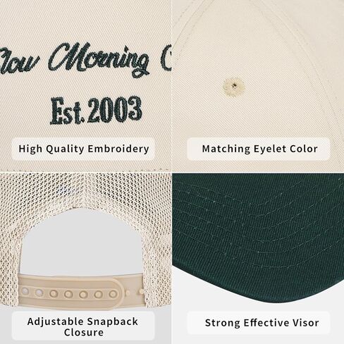 كبير الحجم XXL Trucker HAT 2 Tone Vintage Capball Cap Canvas Snapback Capts Trendy Caps للرجال والنساء برؤوس كبيرة in Kuwait