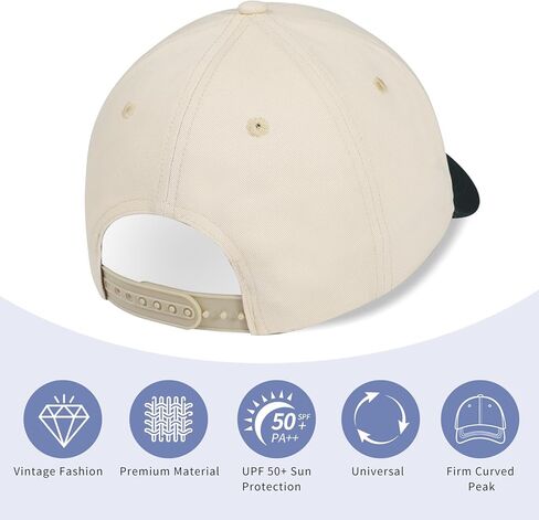 كبير الحجم XXL Trucker HAT 2 Tone Vintage Capball Cap Canvas Snapback Capts Trendy Caps للرجال والنساء برؤوس كبيرة in Kuwait