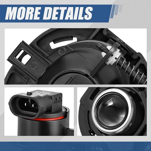 أضواء ضباب عهد أسرة السيارات المتوافقة مع 2011-2022 Chrysler 200 300 Pacifica Town & Country Dodge Avenger Challenger Jeep Grand Cherokee ، فريق ركاب السائق ، Chrome Housing in Saudi Arabia