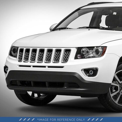 أضواء ضباب عهد أسرة السيارات المتوافقة مع 2011-2022 Chrysler 200 300 Pacifica Town & Country Dodge Avenger Challenger Jeep Grand Cherokee ، فريق ركاب السائق ، Chrome Housing in Saudi Arabia