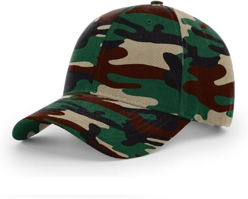 Richardson Casual Twill Camo Strapback Hat in Kuwait
