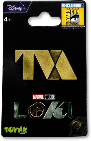 Marvel Studios Loki Tva Limited Edition Pewter Pin | حصري | إكسسوارات شارة بروش المعادن لارتدائها على حقائب الظهر والملابس والقبعات | المقتنيات الخارقة in Saudi Arabia