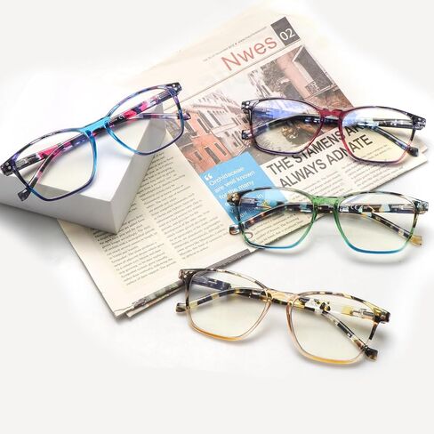 Progressive Multifocus Reading Glasses for Women Men Blue Light Blocking Anti Eyestrain Readers in Saudi Arabia