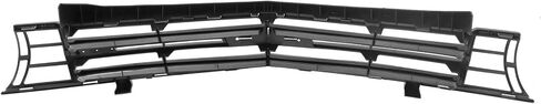 IKON MOTORSPORTS, Front Upper Grille Compatible with 2010-2013 Chevy Camaro, ZL1 Style Unpainted Black PP Front Upper Radiator Mesh Grill Bodykits Replacement in Saudi Arabia