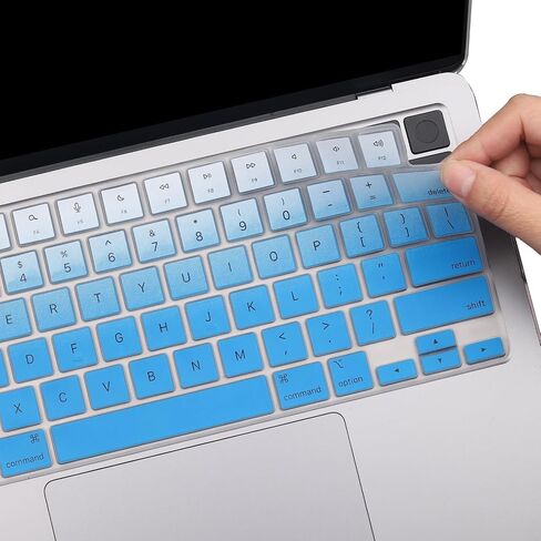 2 Pack Keyboard Cover for 2025-2023 MacBook Air 13" 15" M4 M3 M2, 2025-2021 MacBook Pro 14" 16" M4 M3 M2 M1 Pro/Max, Ultra Thin Keyboard Skin for 14.2" 16.2" MacBook Pro /13.6" 15.3" MacBook Air, US in Saudi Arabia