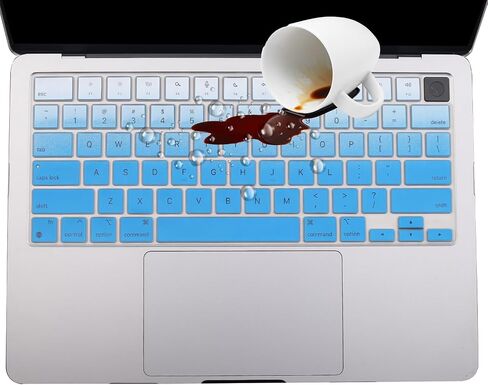 2 Pack Keyboard Cover for 2025-2023 MacBook Air 13" 15" M4 M3 M2, 2025-2021 MacBook Pro 14" 16" M4 M3 M2 M1 Pro/Max, Ultra Thin Keyboard Skin for 14.2" 16.2" MacBook Pro /13.6" 15.3" MacBook Air, US in Saudi Arabia