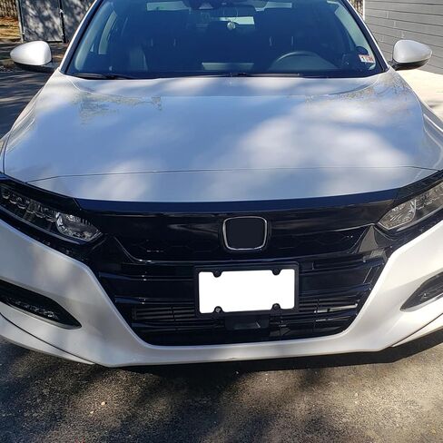 مجموعة الغلاف الأمامية البيئية وغطاء الجفن متوافق مع 2018-2020 هوندا 10th Accord Sedan 4DR ABS Glossy Black Lip Pumper Told Tlamping 3pcs 3pcs in Saudi Arabia
