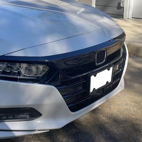 مجموعة الغلاف الأمامية البيئية وغطاء الجفن متوافق مع 2018-2020 هوندا 10th Accord Sedan 4DR ABS Glossy Black Lip Pumper Told Tlamping 3pcs 3pcs in Saudi Arabia