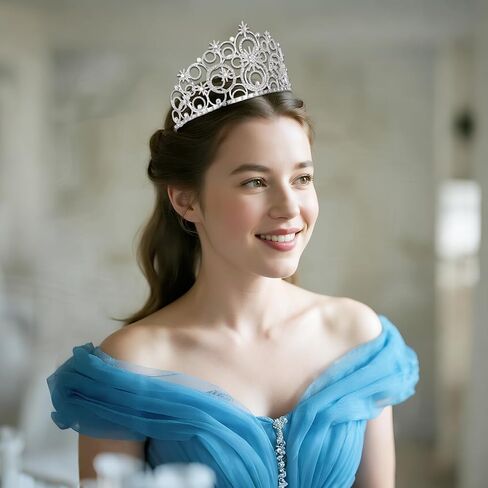 التيجان للنساء ، سبائك الأميرة تاج الزفاف Tiaras للعروس مع أحجار الراين عيد ميلاد TIARA للنساء ، كوين تاج رأس الرحلة لإكسسوارات الأزياء in Kuwait