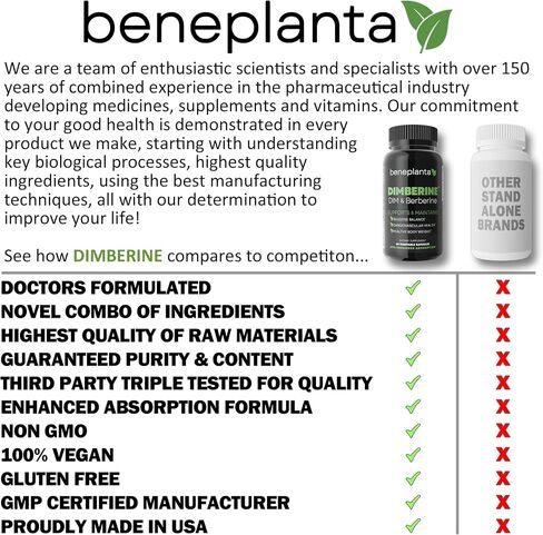 DIM & Berberine, High Purity Enhanced Absorption Formula - 60 Capsules in Saudi Arabia