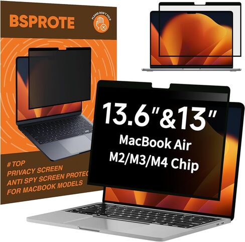 Privacy Screen for MacBook Pro 14 Inch (2021-2024, M1, M2, M3, M4), Removable Anti-Spy Filter for Mac Pro 14.2", Eye Protection HD Anti-Scratch in Kuwait