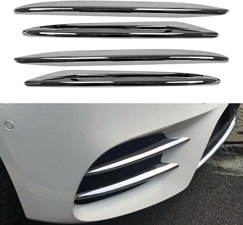 GZYF CAR Auto Auto Pront Fog Light Light Grille Hrim List for Mercedes Benz E-Class W213 E200 E300 E260 2016-2020 in Saudi Arabia