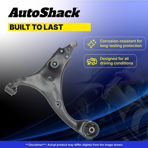 AutoShack Front Left Upper Control Arm with Ball Joint Assembly for 2006-2012 Ford Fusion 2006 Lincoln Zephyr 2007-2012 MKZ 2006-2011 Mercury Milan 2003-2008 Mazda 6 FWD | Driver Side CAK1152 in Saudi Arabia